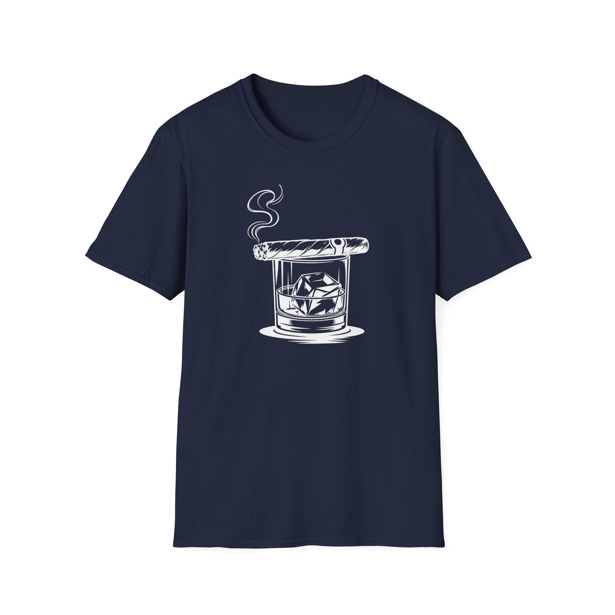 Whiskey & Cigar Minimalist T-Shirt