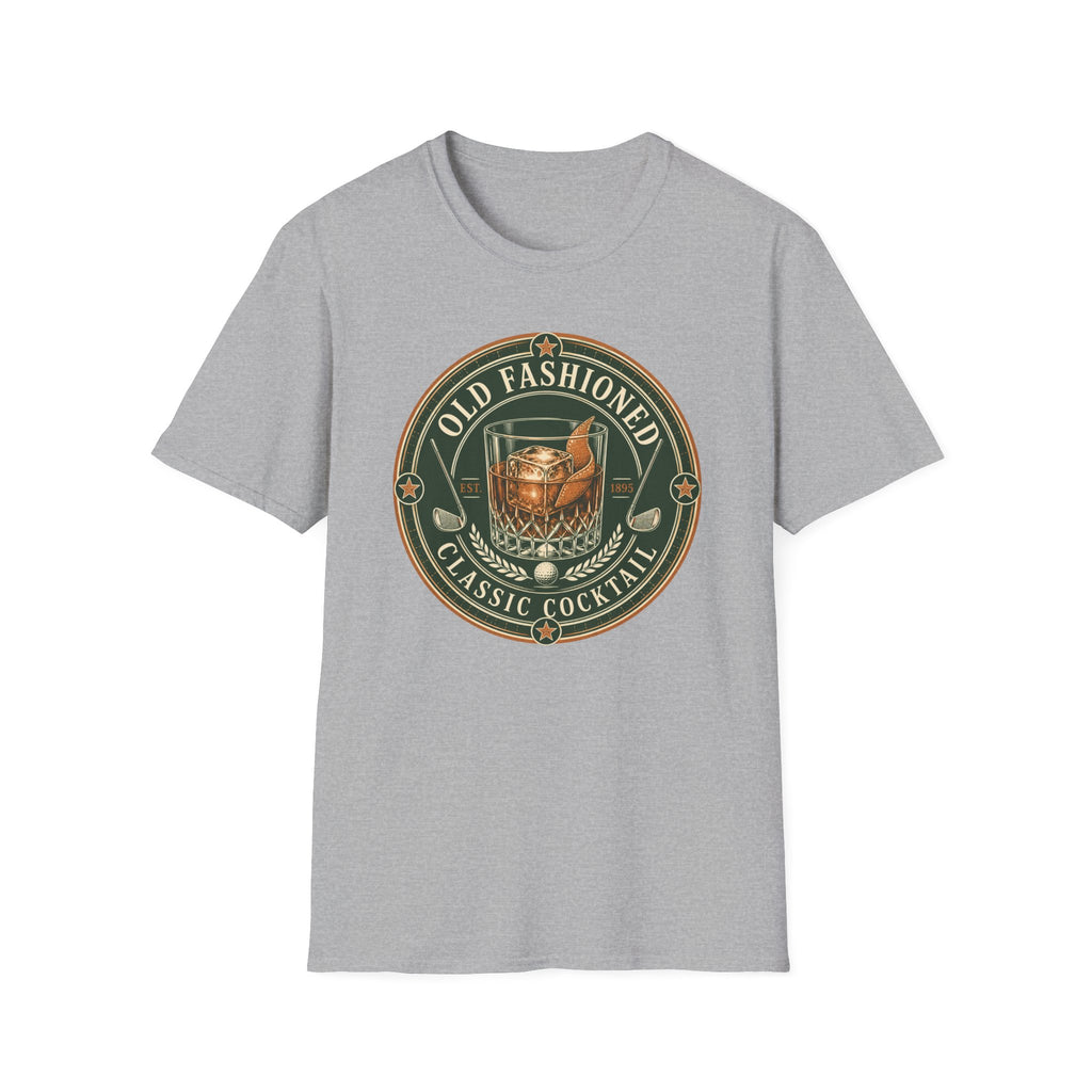 Old Fashioned Cocktail Golf T-Shirt