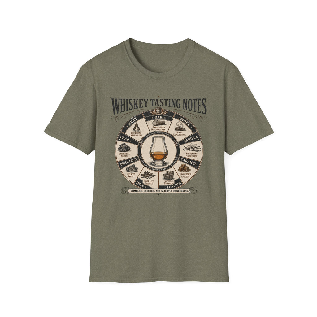 Copy of Whiskey Tasting Notes T-Shirt