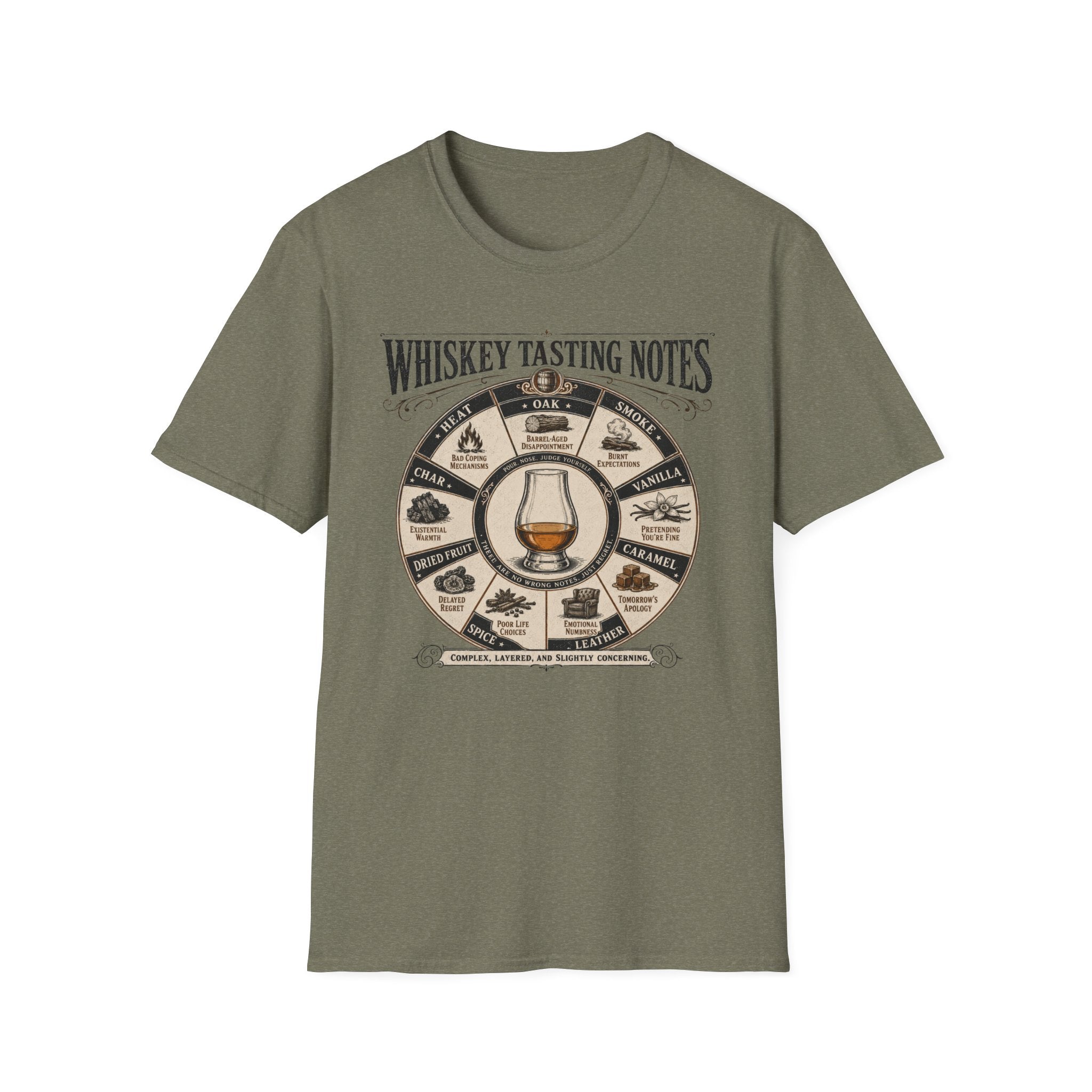 Copy of Whiskey Tasting Notes T-Shirt