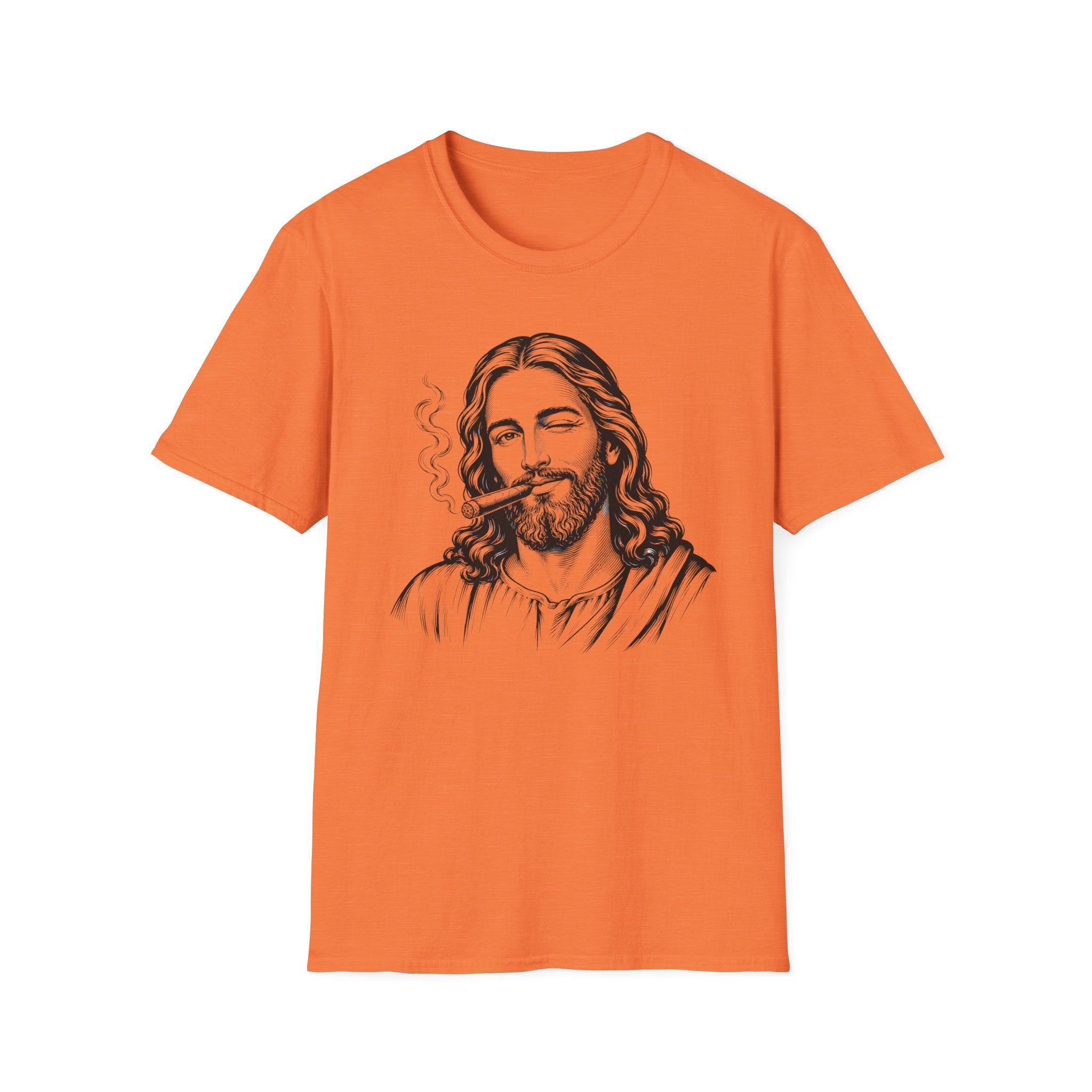 Jesus Smoking Cigar T-Shirt