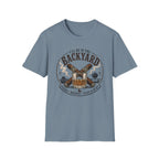 Backyard Smoking Club T-Shirt — "I'll Be in the Backyard" BBQ & Cigar Graphic Tee