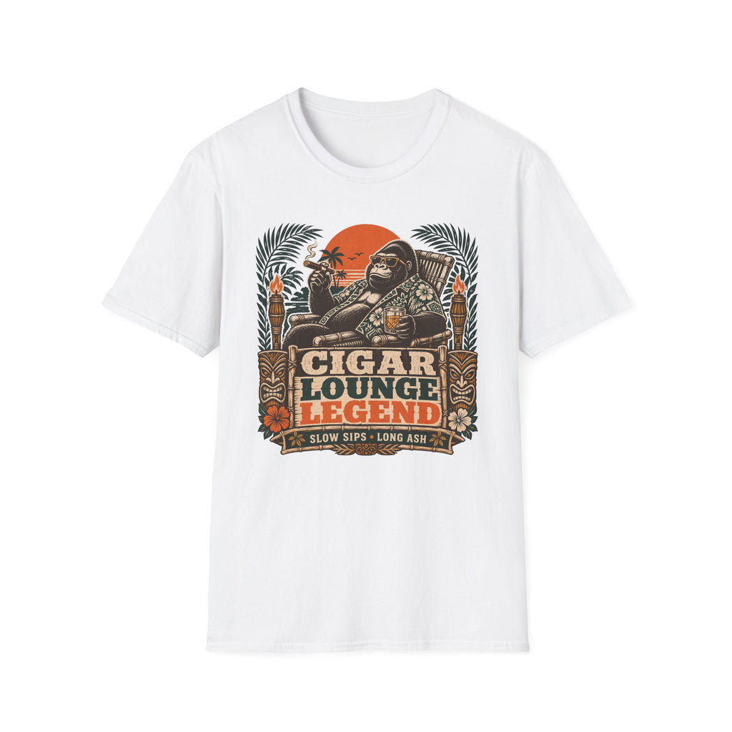 Cigar Lounge Legend Retro T-Shirt
