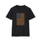 Cigar American Flag T-Shirt — Vintage Patriotic Smoking Tee