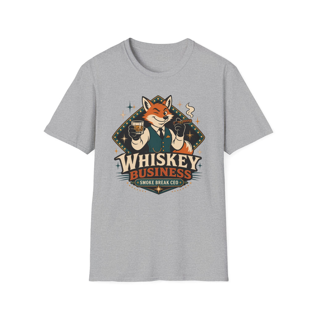 Whiskey Business Fox T‑Shirt