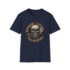 Bourbon Cigars Bad Decisions Skull T-Shirt