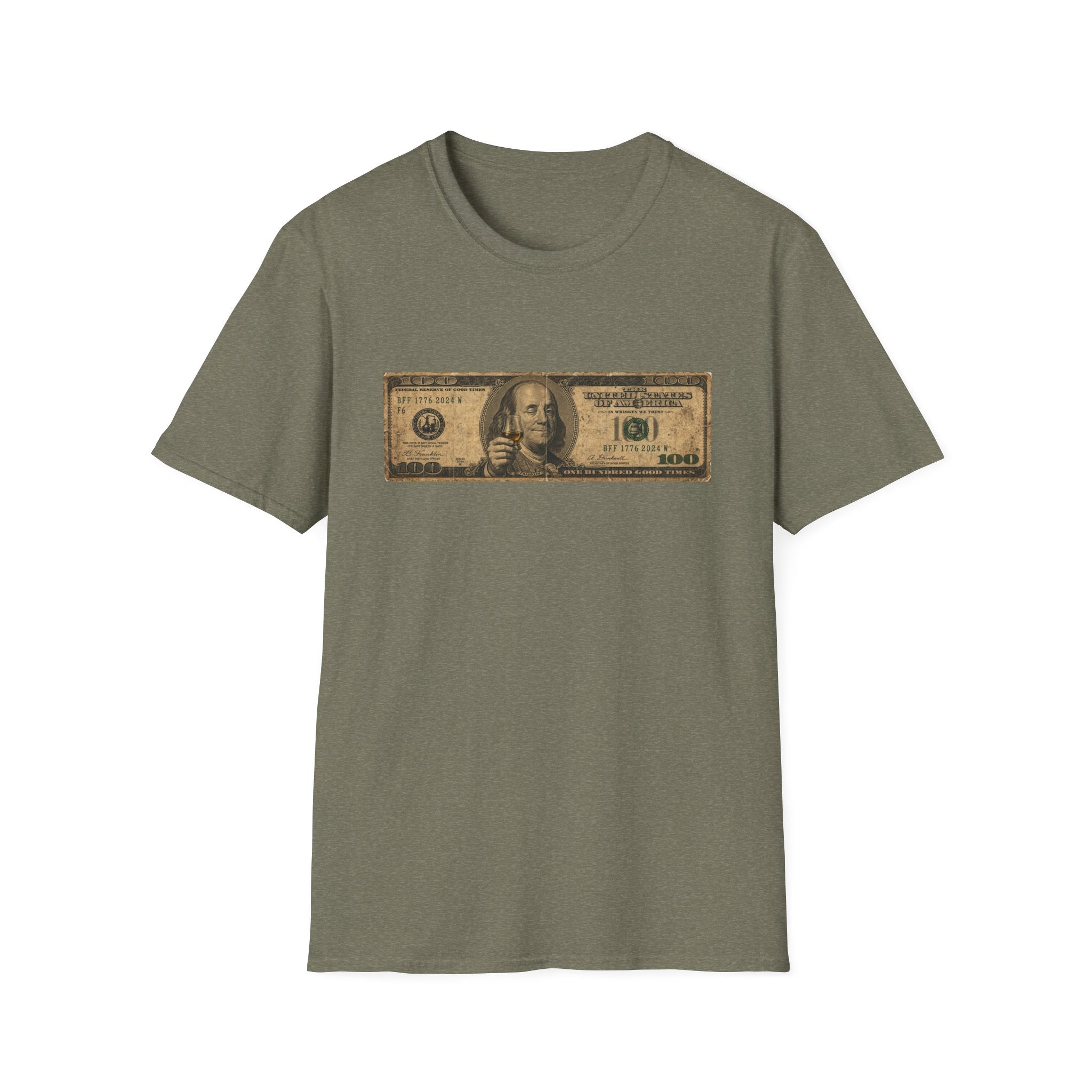 Benjamin Franklin Whiskey T-Shirt