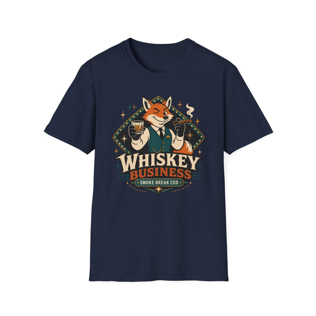 Whiskey Business Fox T‑Shirt