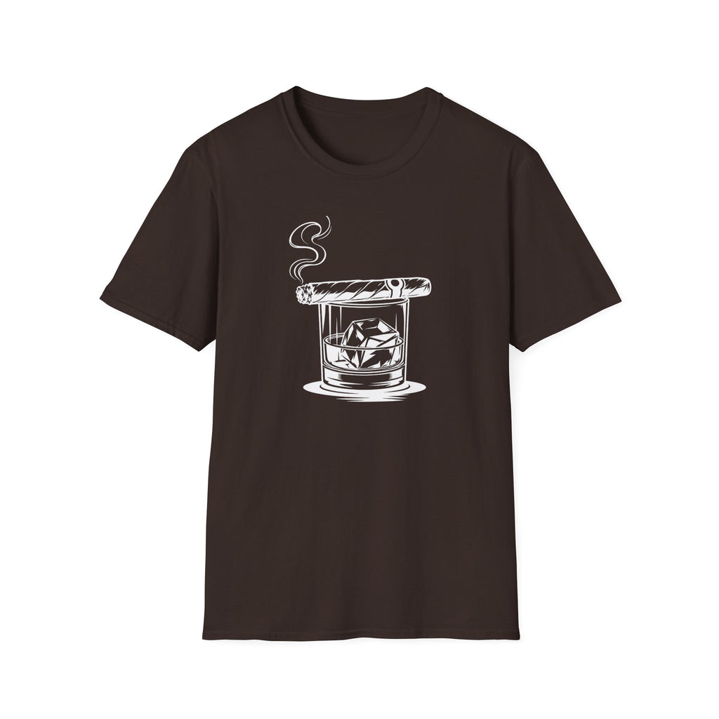 Whiskey & Cigar Minimalist T-Shirt