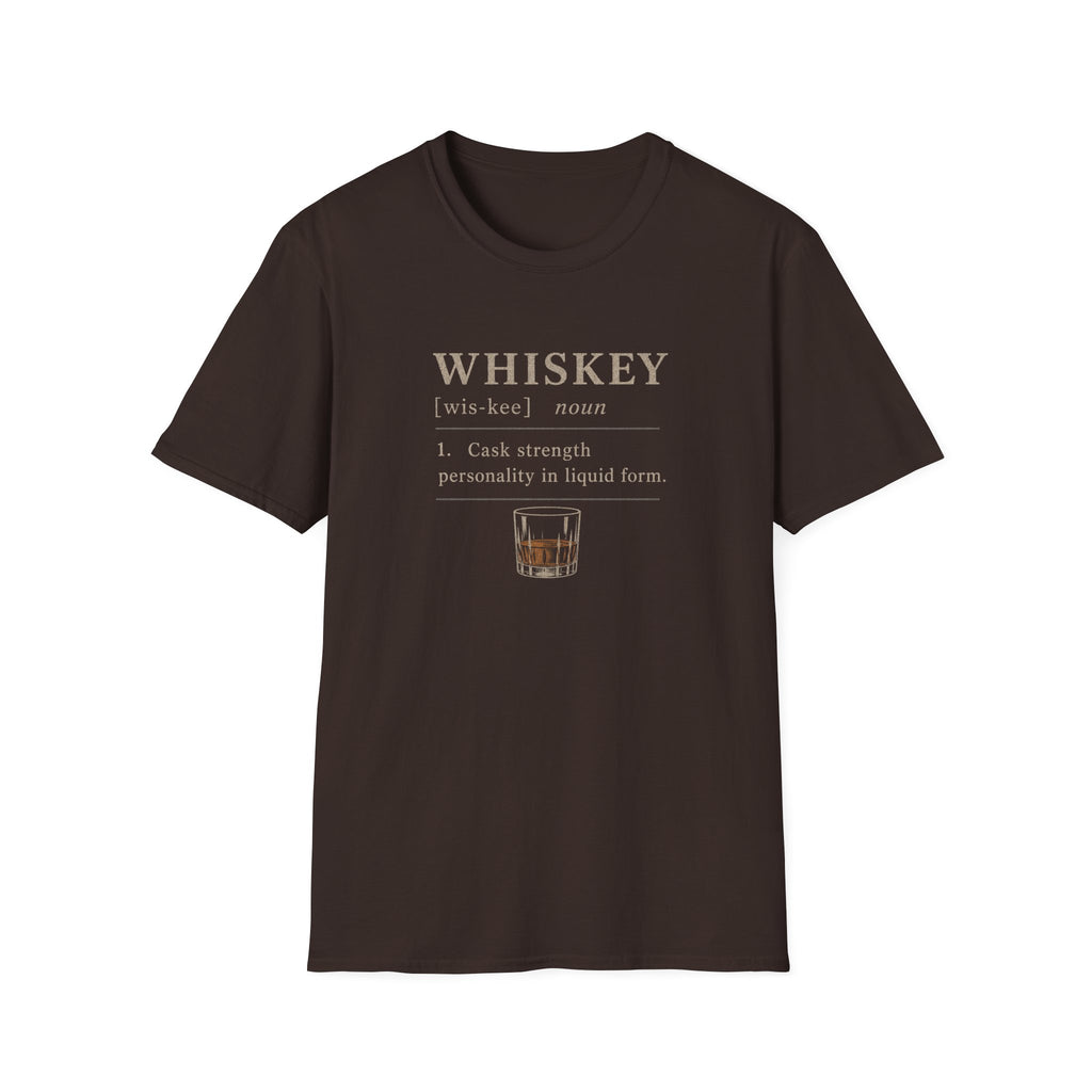 Whiskey Definition Cask Strength T-Shirt