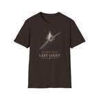 Last Light Vintage Matchstick Flame Graphic T-Shirt