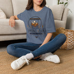 Copy of Smoke & Sip T-Shirt — 'Smoke & Sip Social Club' Whiskey Glass & Cigar Design