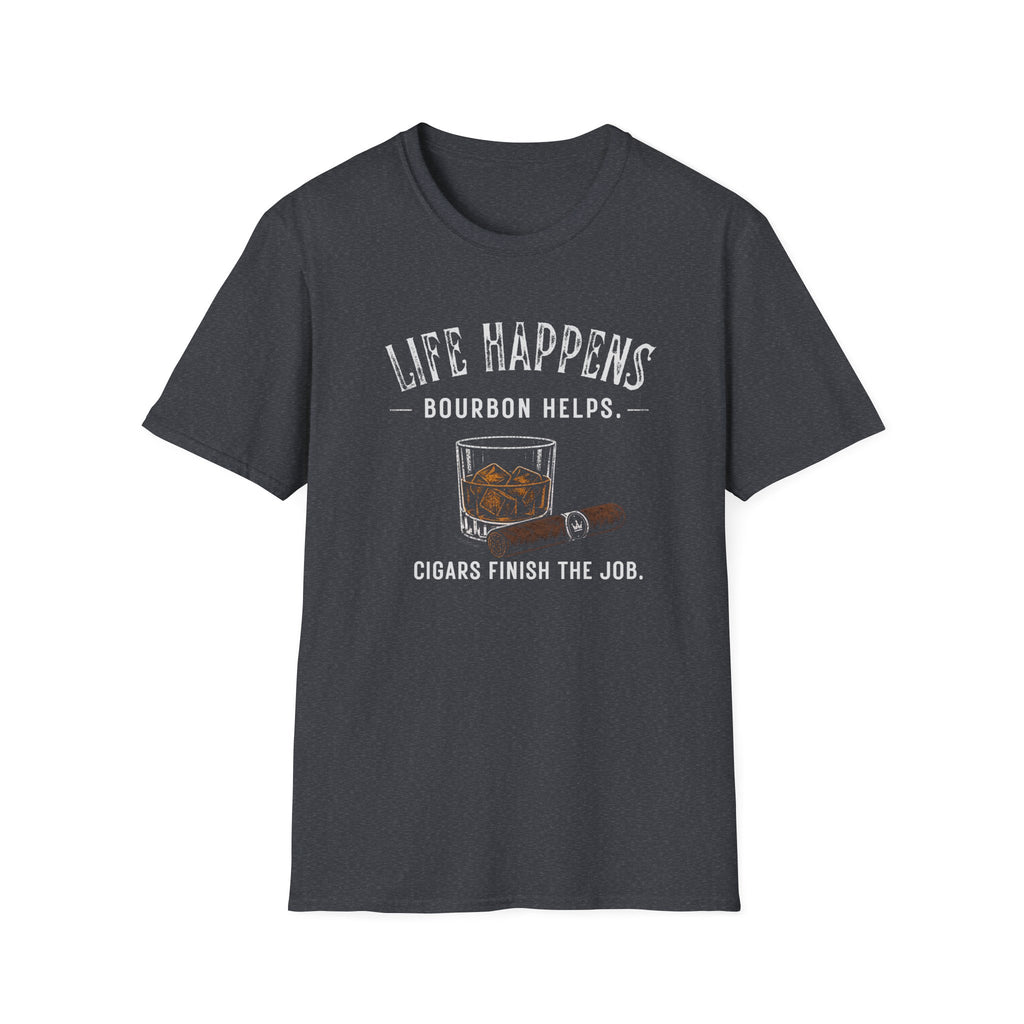 Life Happens Bourbon Helps T-Shirt