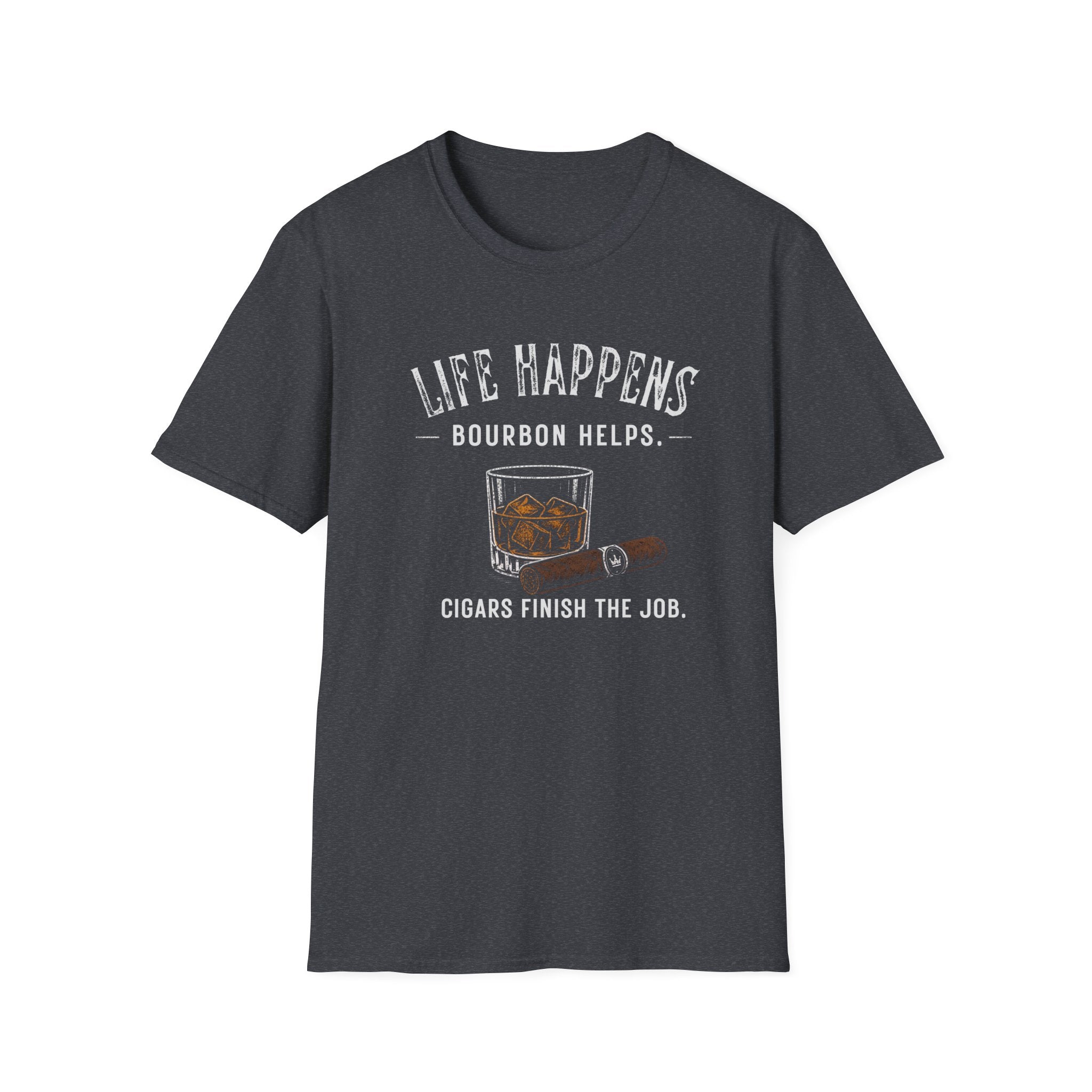 Life Happens Bourbon Helps T-Shirt