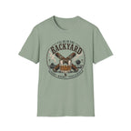 Backyard Smoking Club T-Shirt — "I'll Be in the Backyard" BBQ & Cigar Graphic Tee