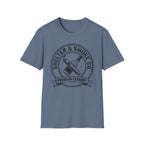 Copy of Shelter & Smoke Co. Vintage Logo T-Shirt — 'Premium Exhaust' Retro Graphic Tee