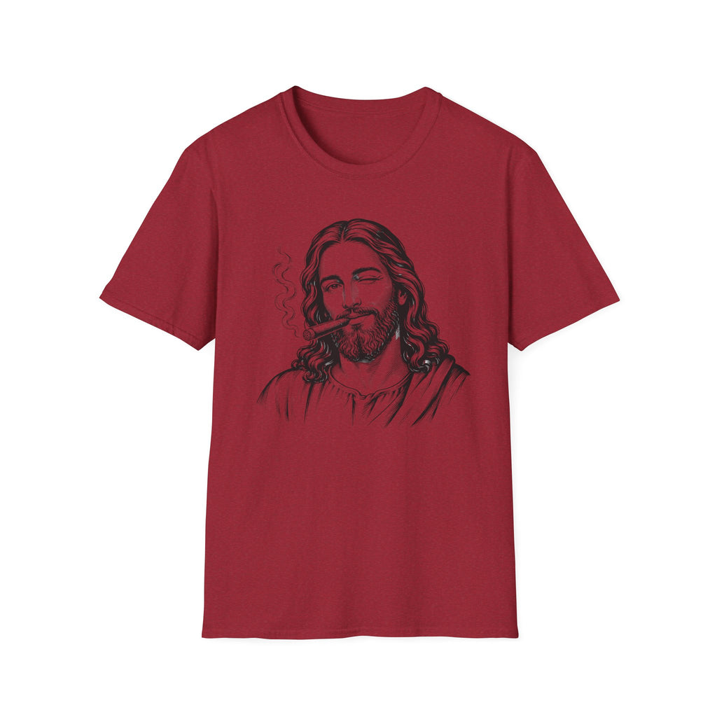 Jesus Smoking Cigar T-Shirt