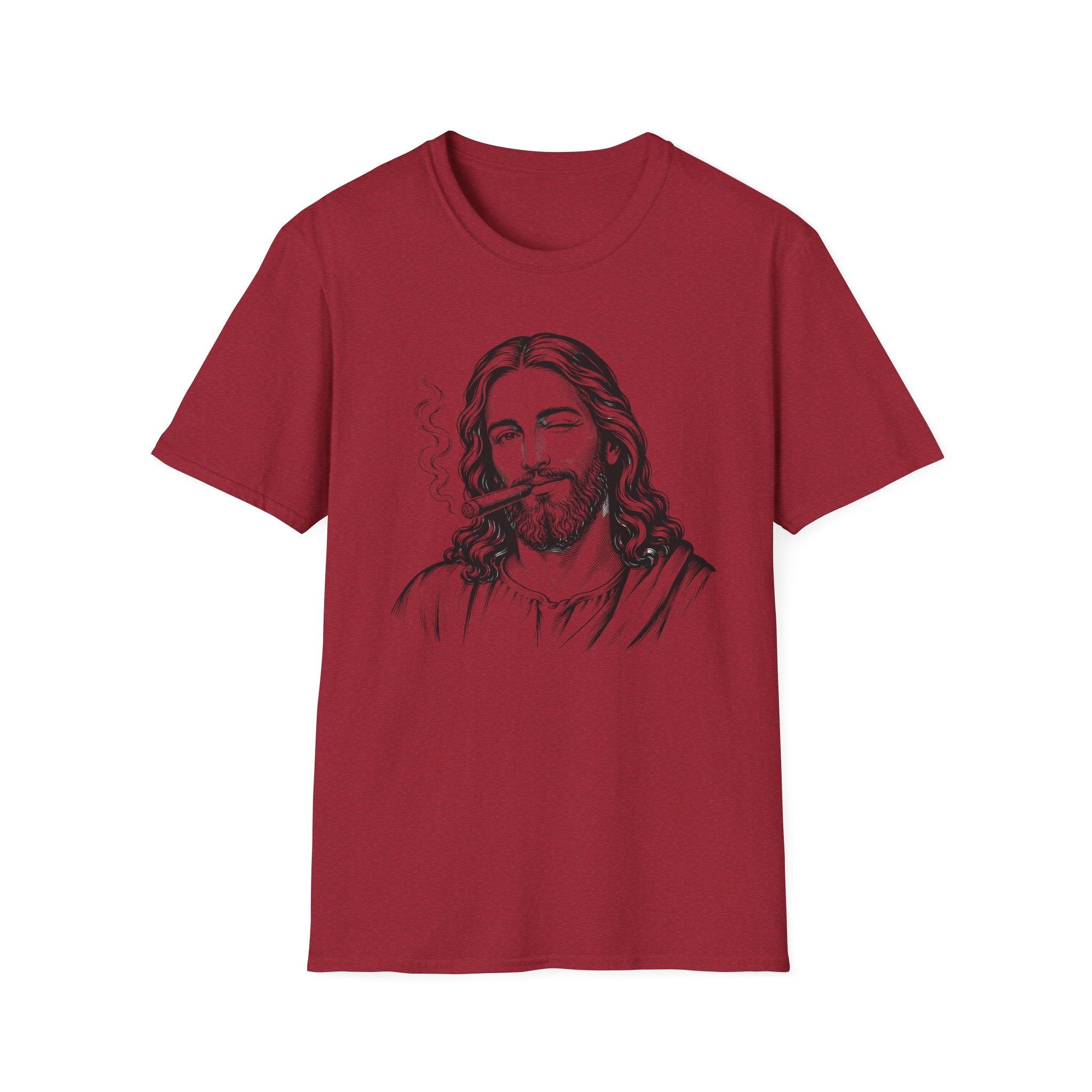 Jesus Smoking Cigar T-Shirt