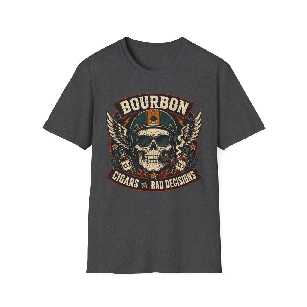Bourbon Cigars & Bad Decisions Retro T-shirt