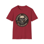 Bourbon Cigars Bad Decisions Skull T-Shirt