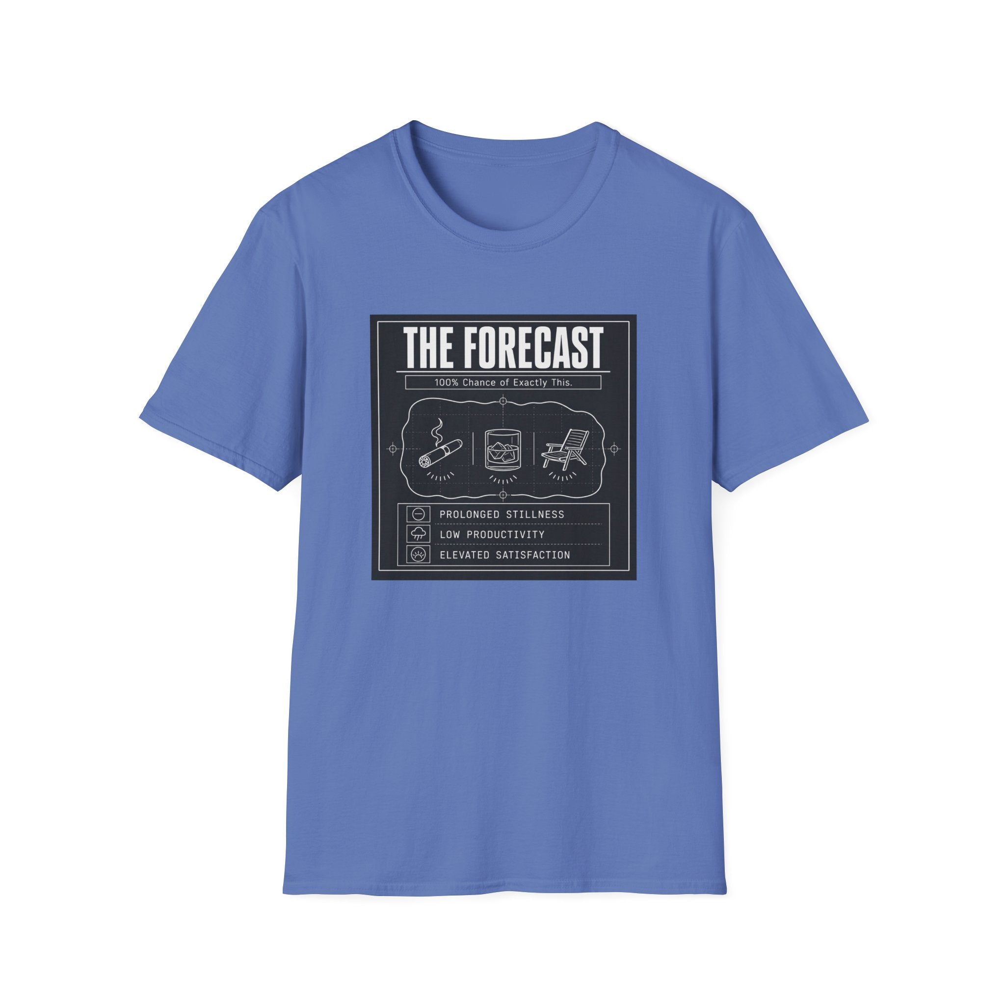 "The Forecast: 100% Chance of Exactly This" Vintage Graphic T-Shirt