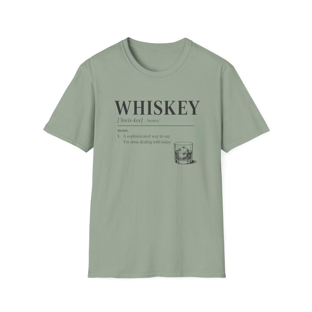 Whiskey Definition T-Shirt
