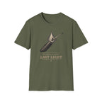 Last Light Vintage Matchstick Flame Graphic T-Shirt