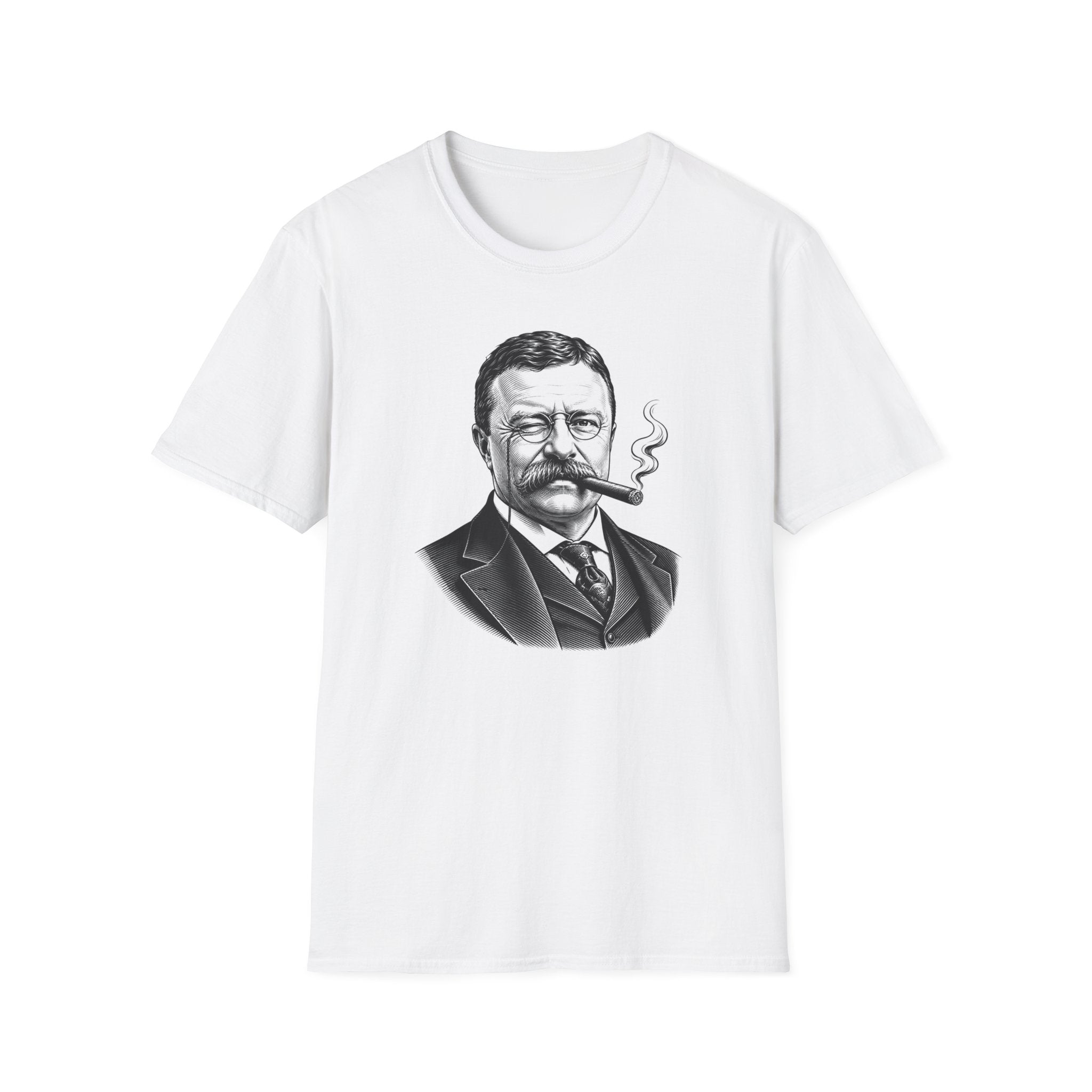 Theodore Roosevelt with Cigar T-shirt