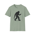 Bigfoot Cigar & Whiskey Silhouette T-Shirt