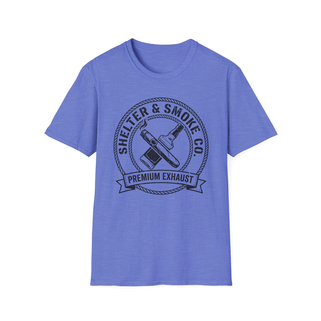 Shelter & Smoke Co. 'Premium Exhaust' T-Shirt