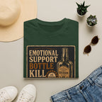 Copy of Emotional Support Bottle T-Shirt — Vintage Bourbon Graphic Tee