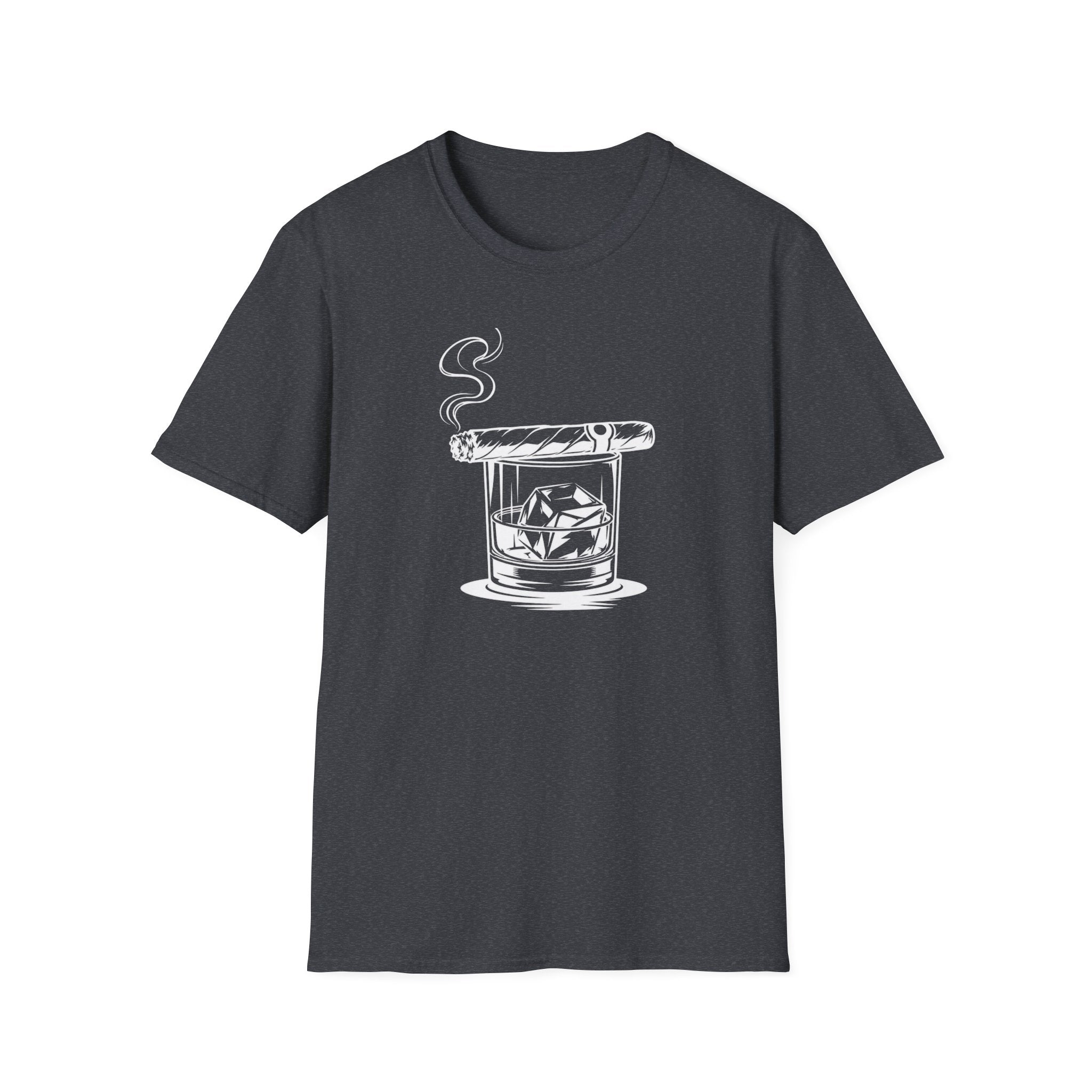 Whiskey & Cigar Minimalist T-Shirt