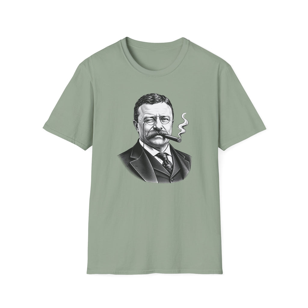 Theodore Roosevelt with Cigar T-shirt