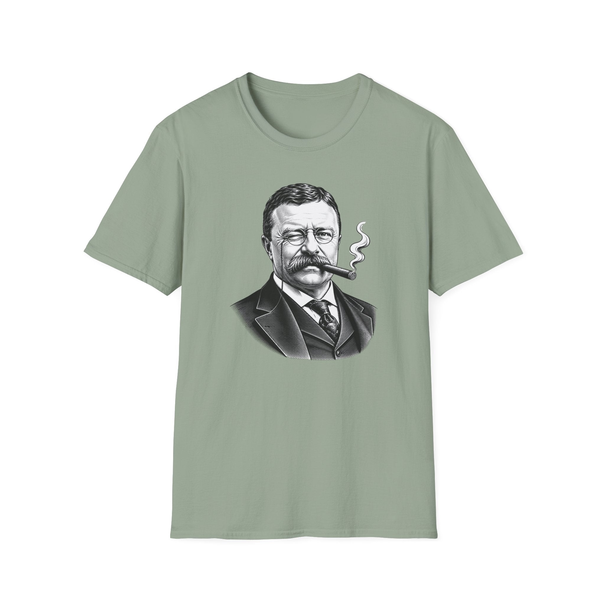 Theodore Roosevelt with Cigar T-shirt