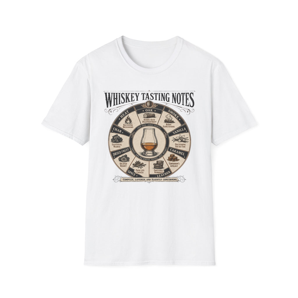 Copy of Whiskey Tasting Notes T-Shirt