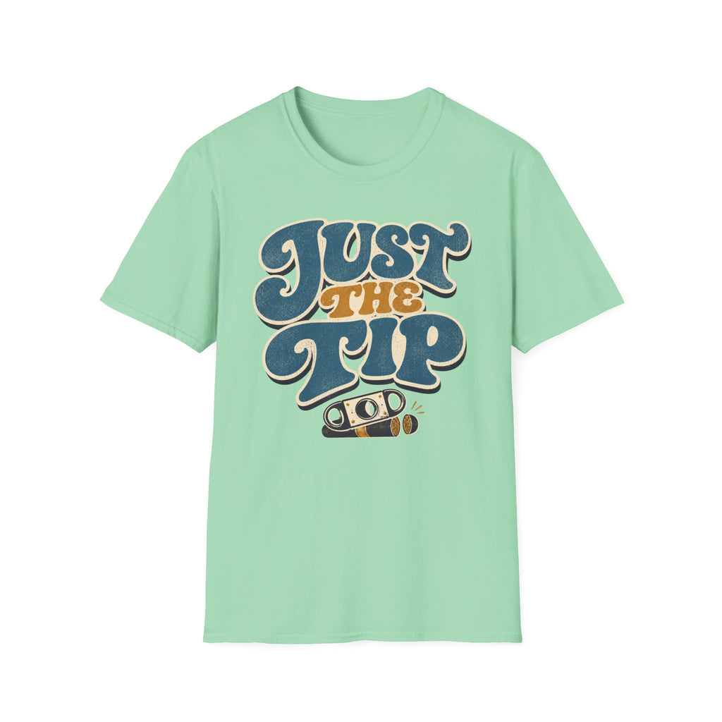 Copy of Just The Tip T-Shirt — Retro 70s Style Funny Graphic Tee