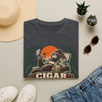 Copy of Cigar Lounge Legend T-Shirt — Vintage Retro Smoking Ape Design