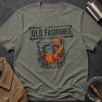 Old Fashioned Cocktail T-Shirt — Retro Whiskey Drink Graphic Tee