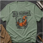 Old Fashioned Cocktail T-Shirt — Retro Whiskey Drink Graphic Tee