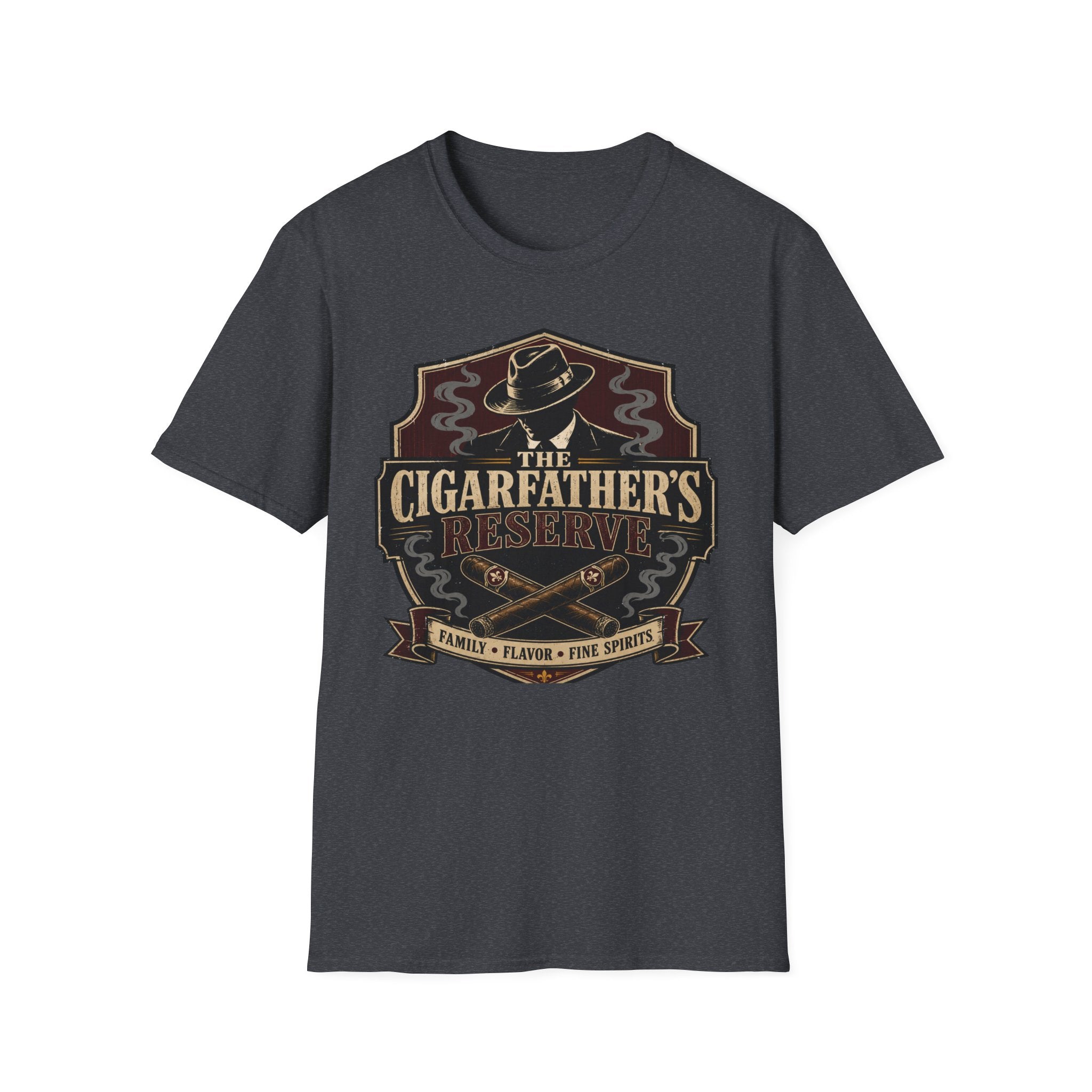 Copy of Cigarfather's Reserve T-Shirt — Vintage Cigar Lounge Tee