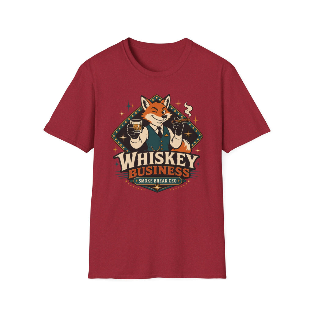 Whiskey Business Fox T‑Shirt