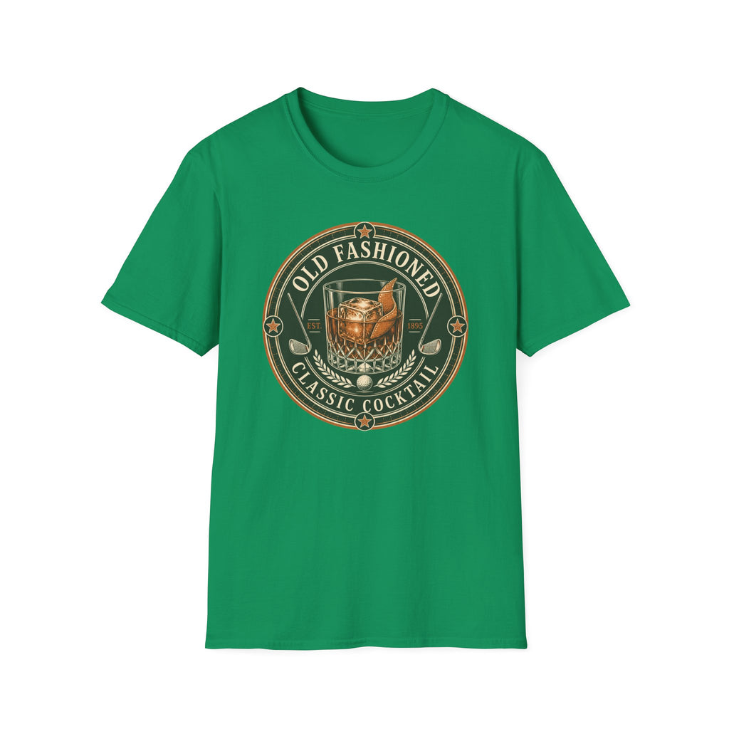 Old Fashioned Cocktail Golf T-Shirt