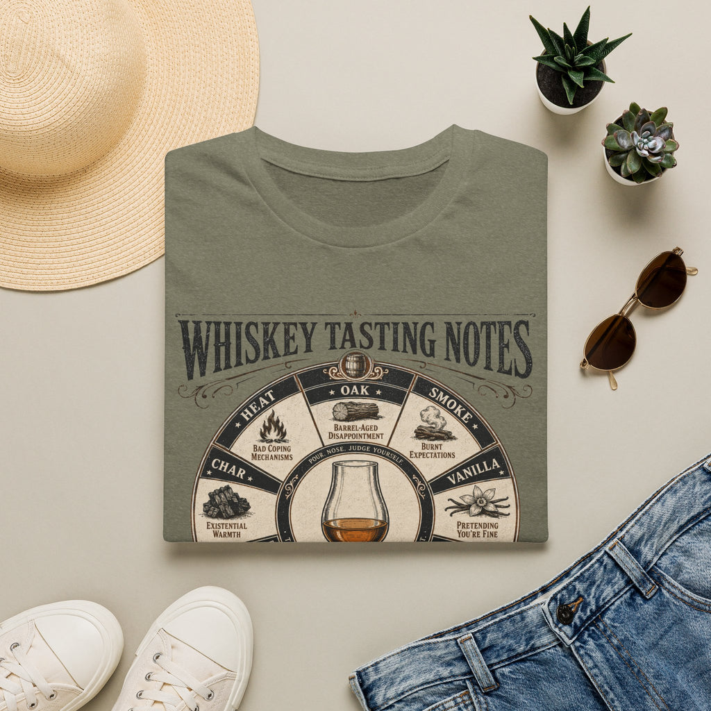 Copy of Whiskey Tasting Notes T-Shirt