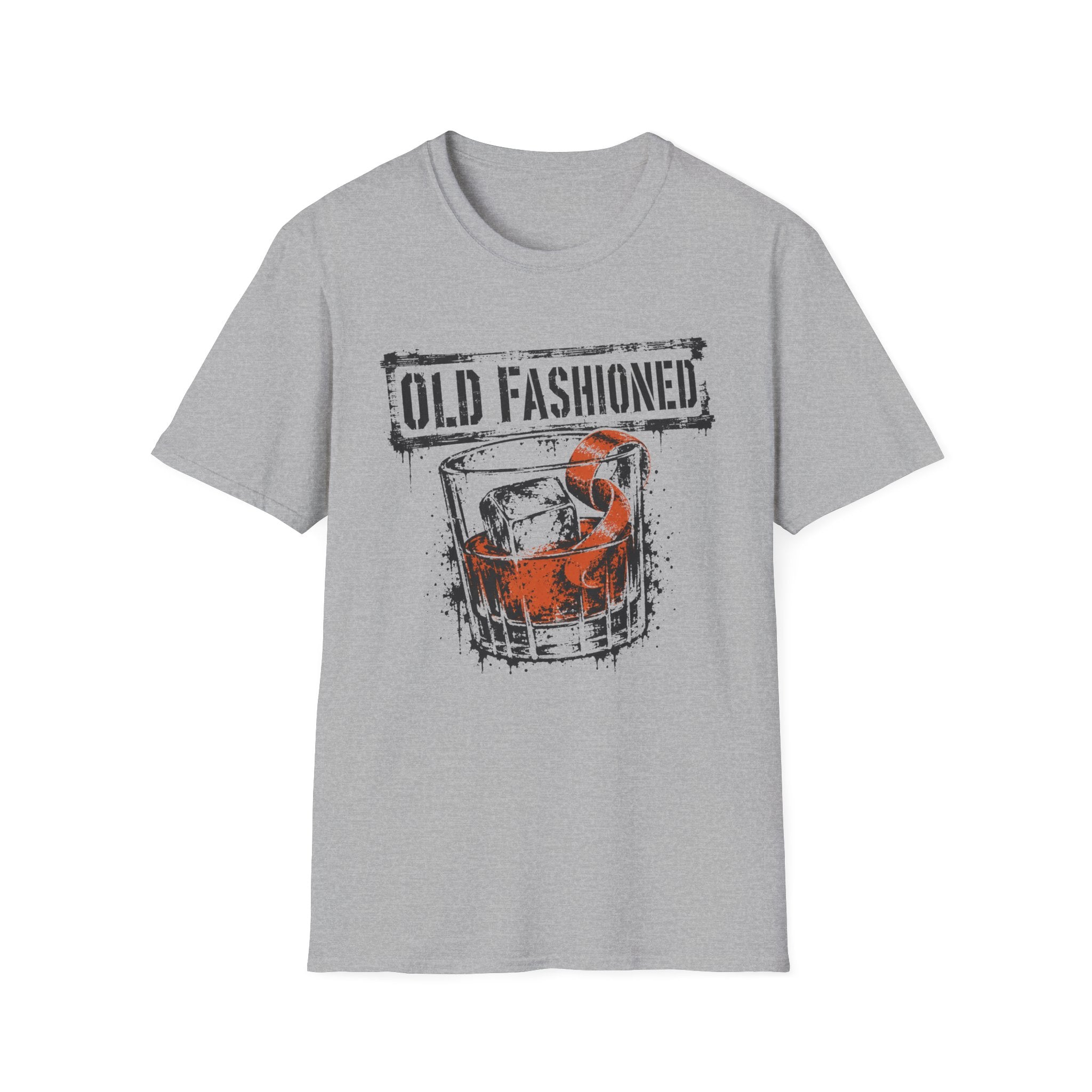 Old Fashioned Cocktail Stamp T-Shirt