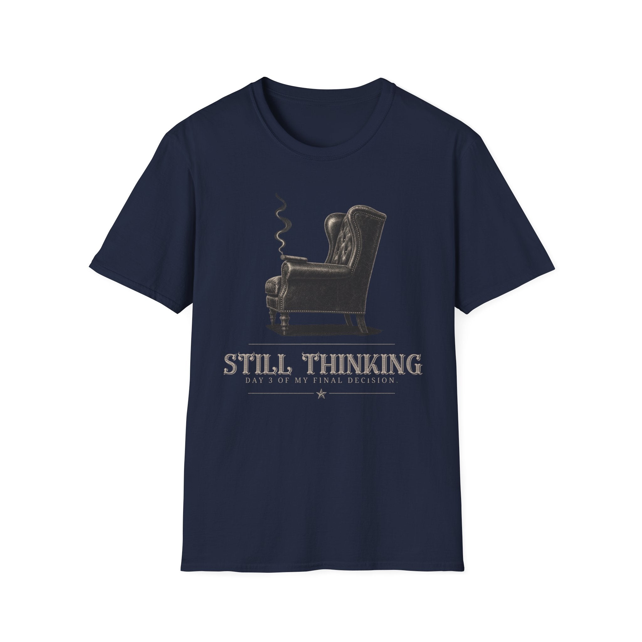 Still Thinking Vintage Armchair T-Shirt