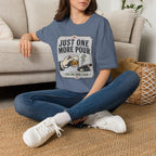 Copy of Just One More Pour T-Shirt — Funny Coffee & Whiskey Vintage Drinking Tee