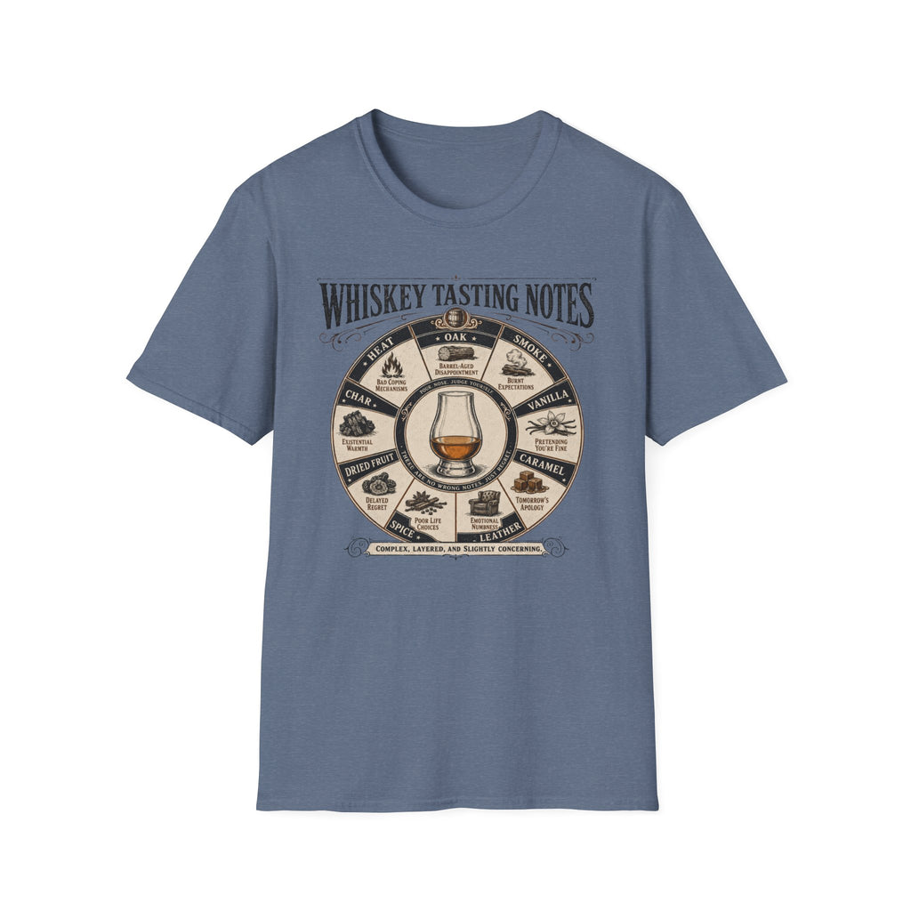 Whiskey Tasting Notes T-Shirt