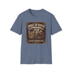 Cigar & Whiskey "Smoke Sip Repeat" T-Shirt