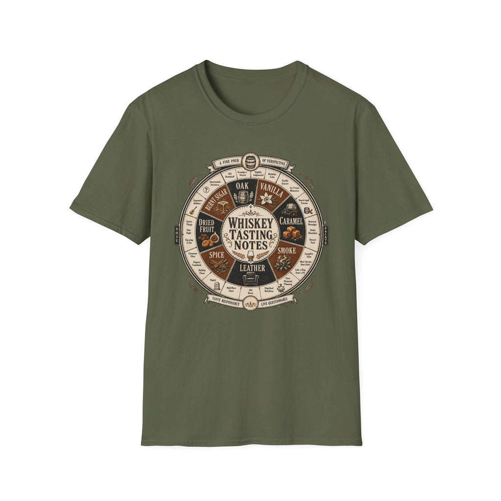 Whiskey Flavor Wheel T-Shirt