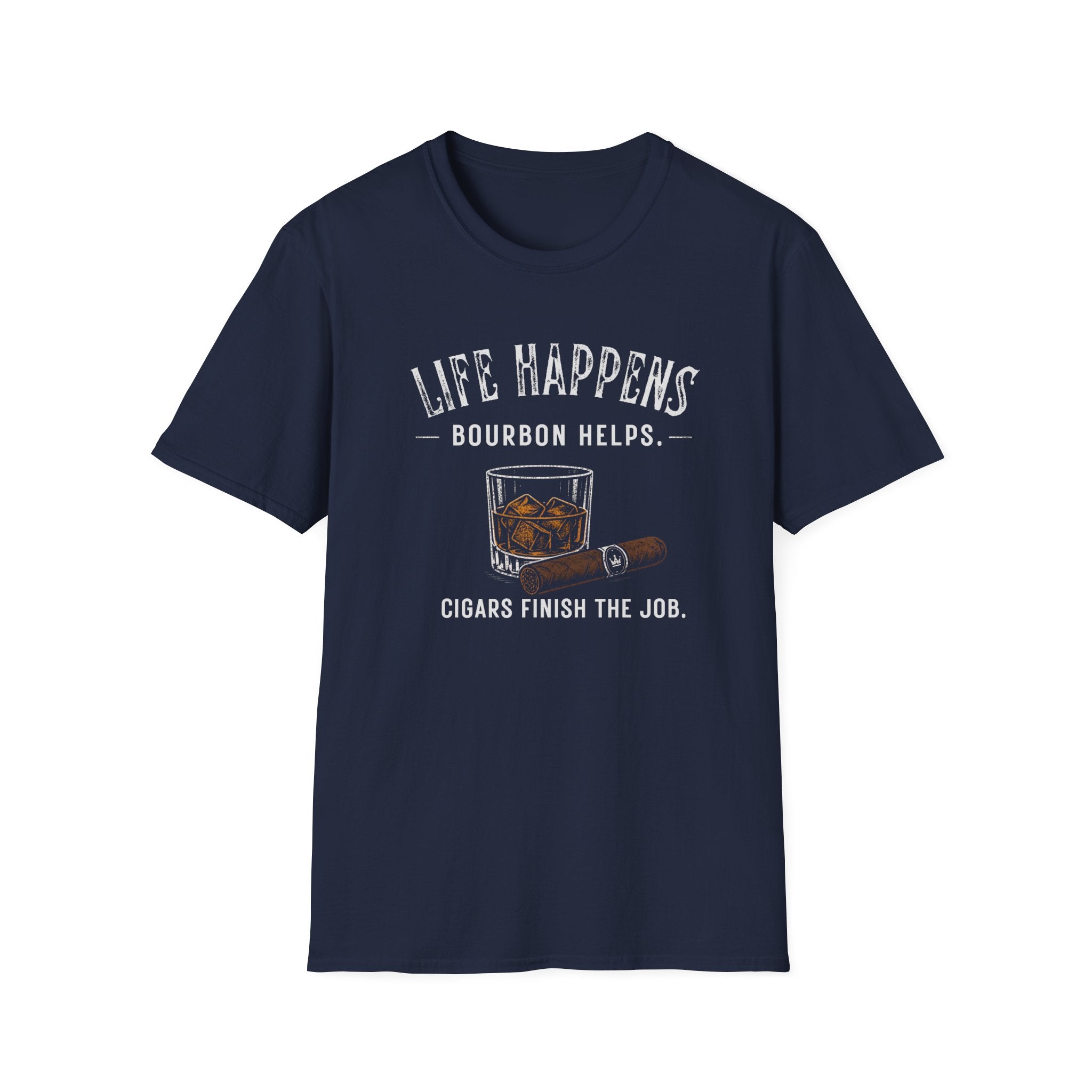 Life Happens Bourbon Helps T-Shirt